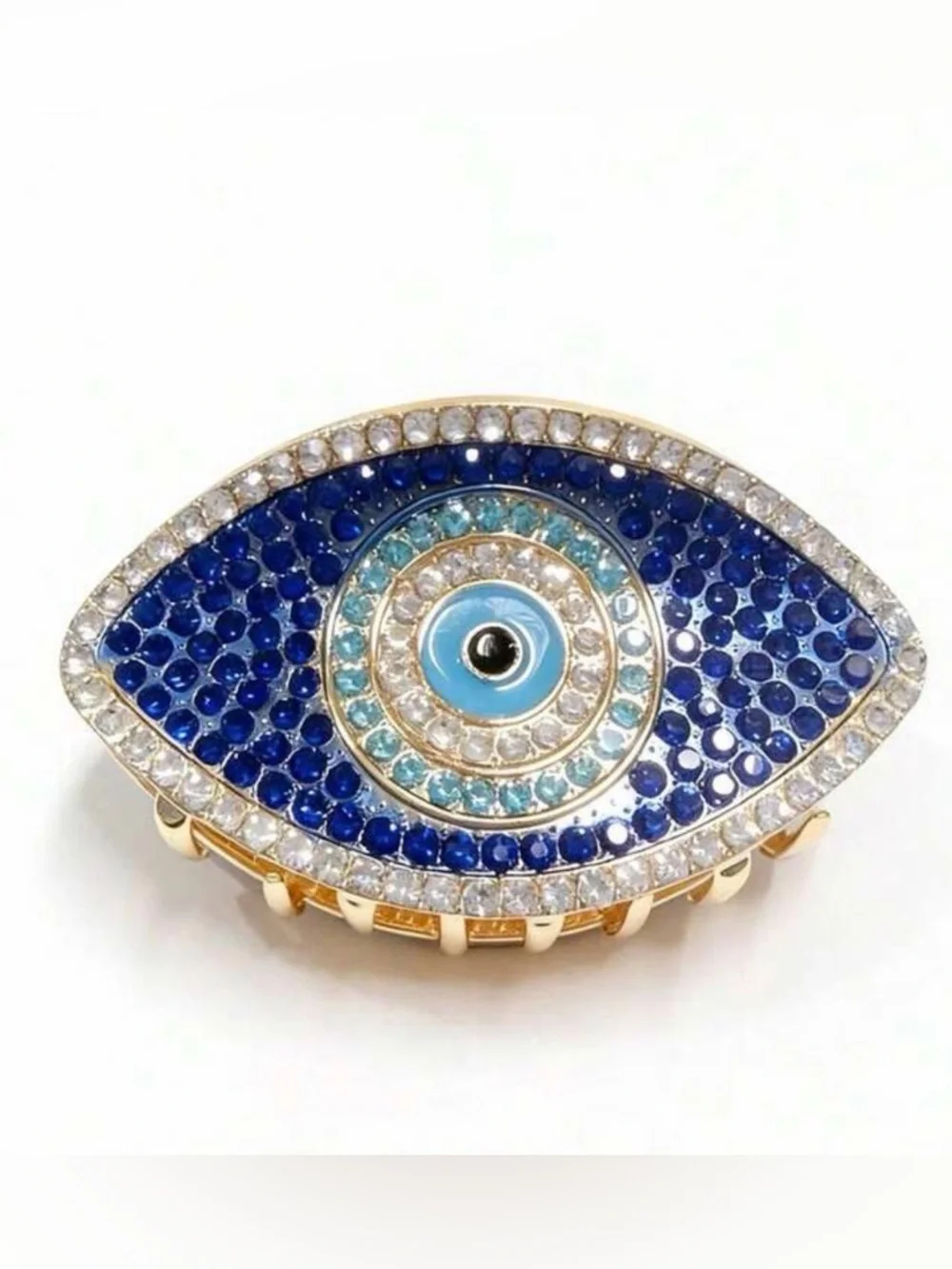 NWT ⚜️🧿⚜️ Piper K Evil Eye Enamel Hair Claw Clip